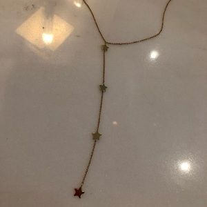 Martha Calvin Star lariat necklace
